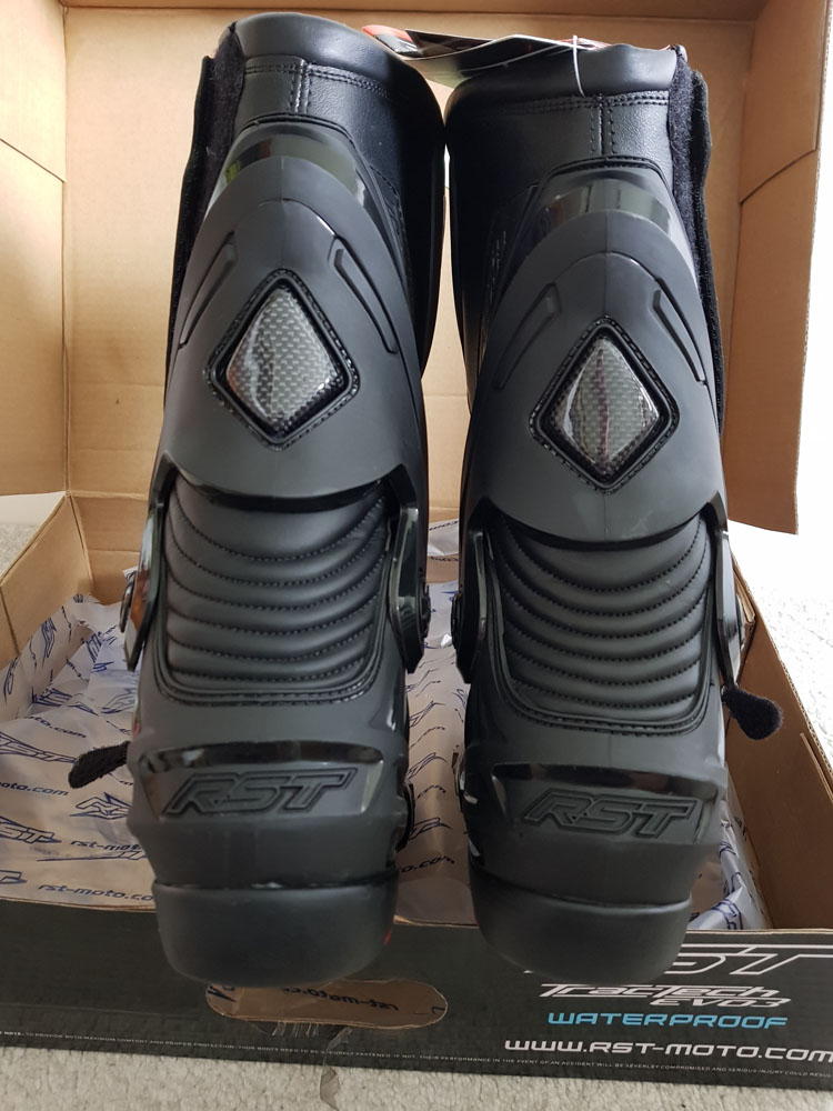 RST Tractech Evo 3 Waterproof Boots Rear