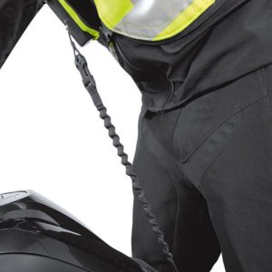 helite air vest attached to bike